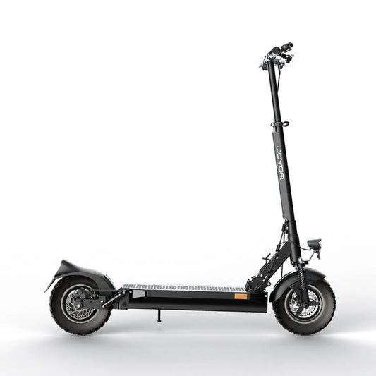 JOYOR Y8-S scooter full side profile with 10-inch pneumatic off-road tires