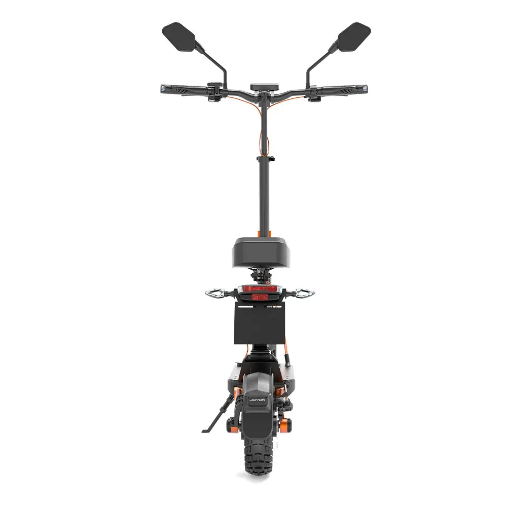 JOYOR S8E scooter dual brakes and suspension system