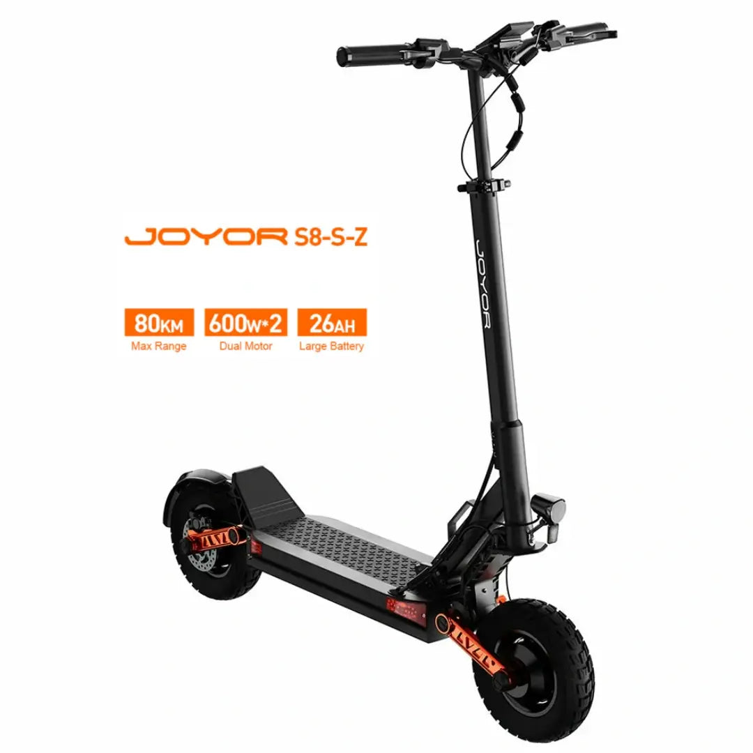 JOYOR S8-S-Z electric scooter, dual 600W motors, 80km range