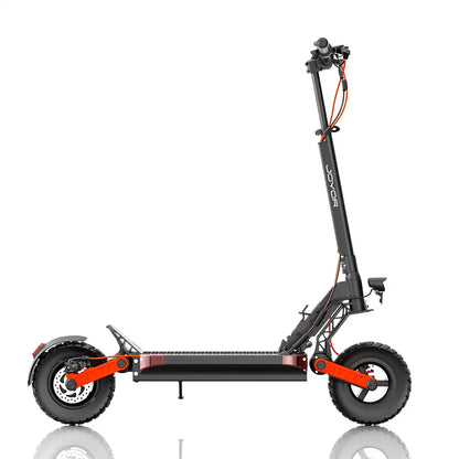 JOYOR S8 electric scooter front view with 10-inch off-road air tires