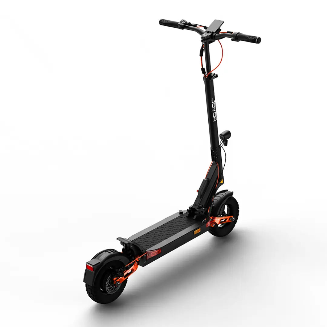 JOYOR T6 scooter front-side off-road commuter appearance