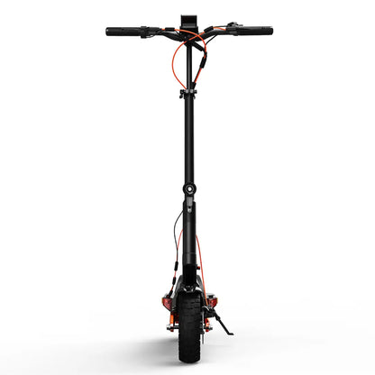 JOYOR T6 electric scooter straight rear view with taillight