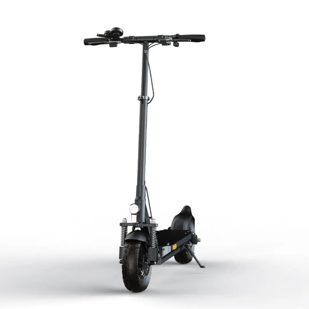 JOYOR Y8-S e-scooter straight rear full vehicle view white background