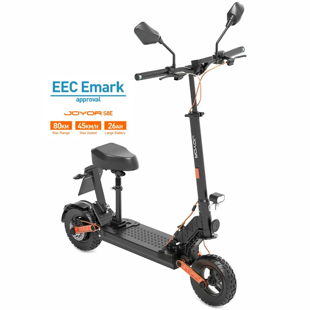 JOYOR S8E electric scooter, EEC road legal, 800W motor