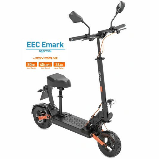 JOYOR S8E electric scooter, EEC road legal, 800W motor