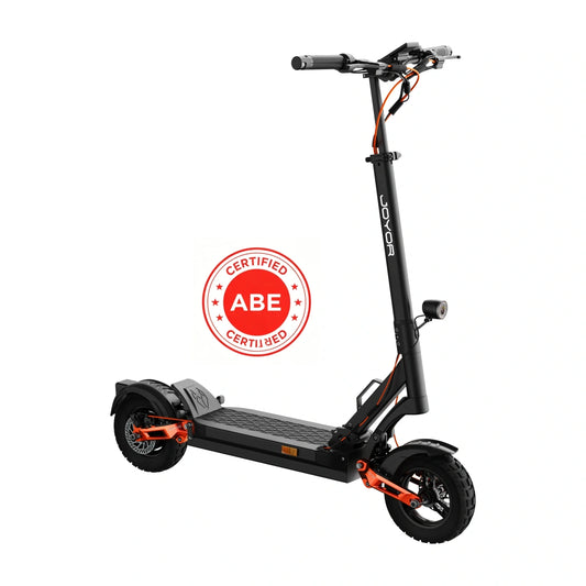 JOYOR T6E ABE certified electric scooter, road legal off-road commuter