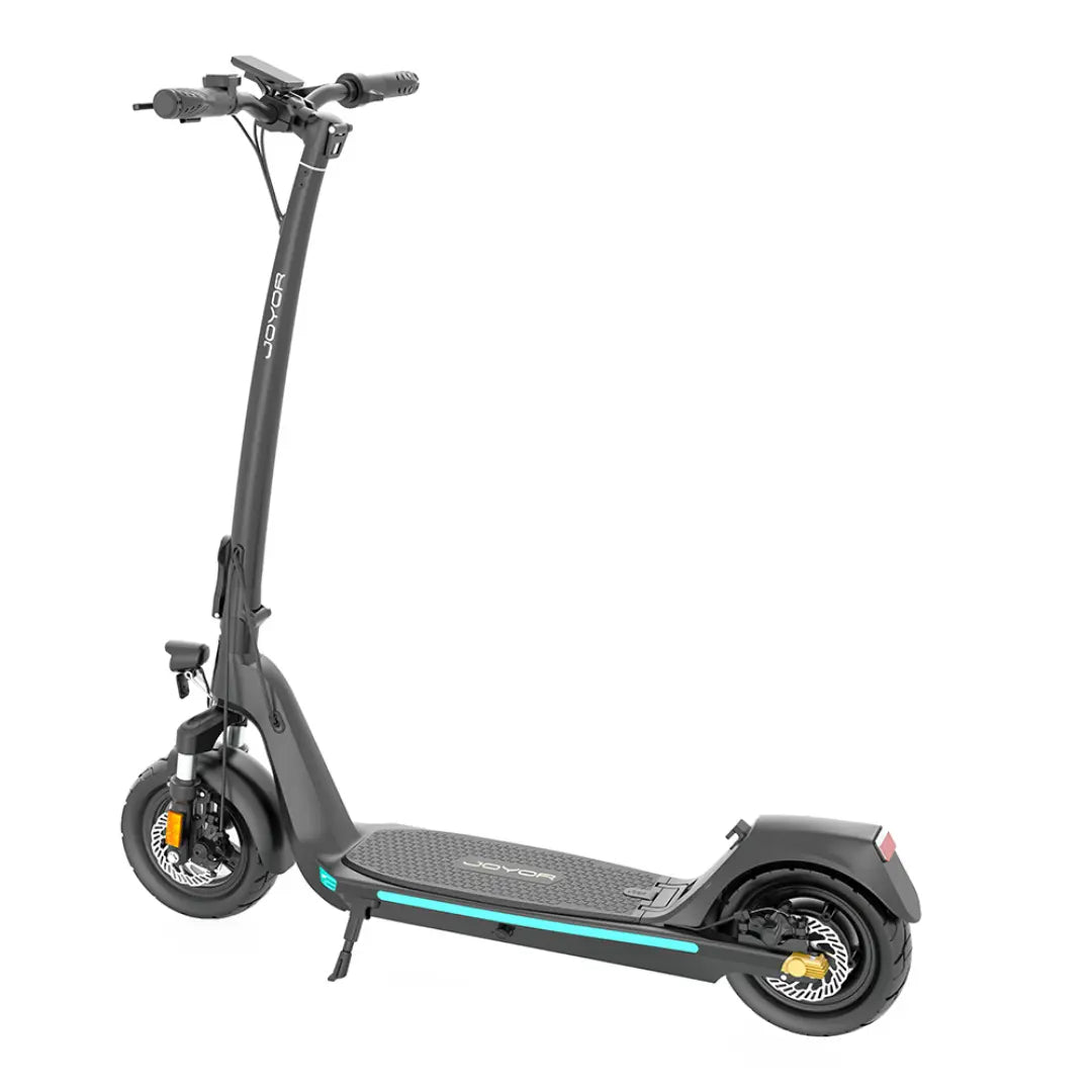 JOYOR C10 electric scooter front side view for urban daily travel