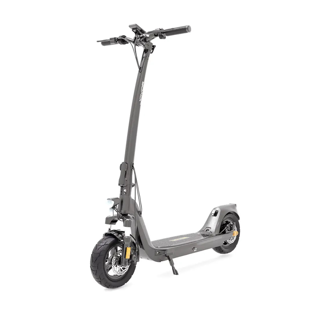 JOYOR C10-E e-scooter rear side view, lightweight foldable frame