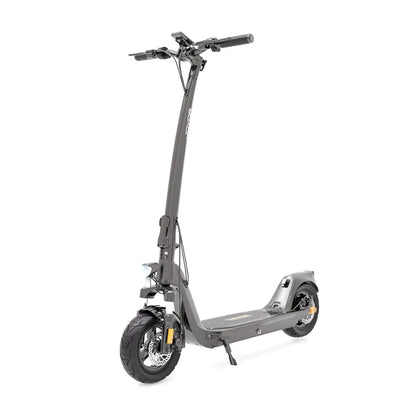 JOYOR C10-E e-scooter rear side view, lightweight foldable frame