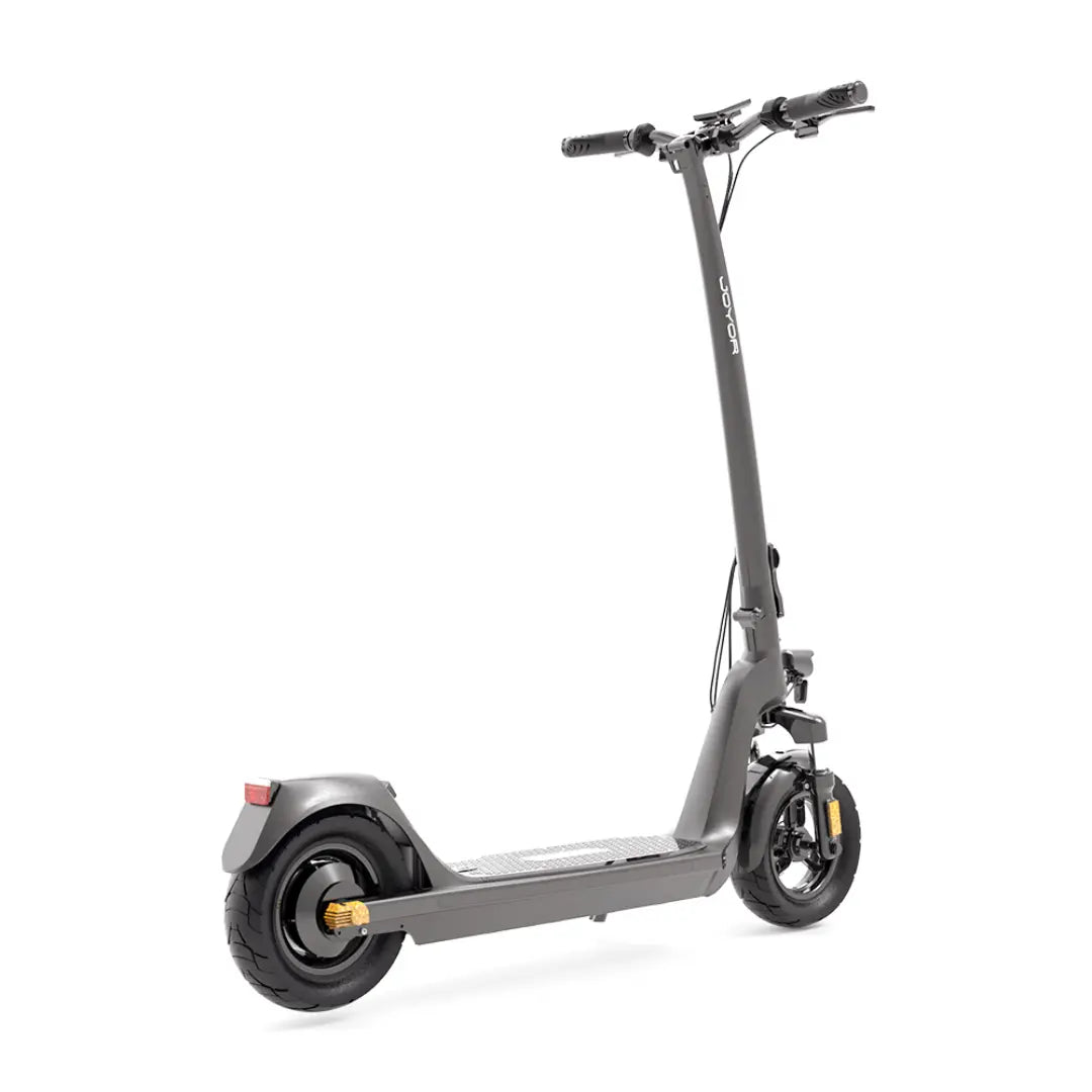 JOYOR C10-E electric scooter front side view with urban tires
