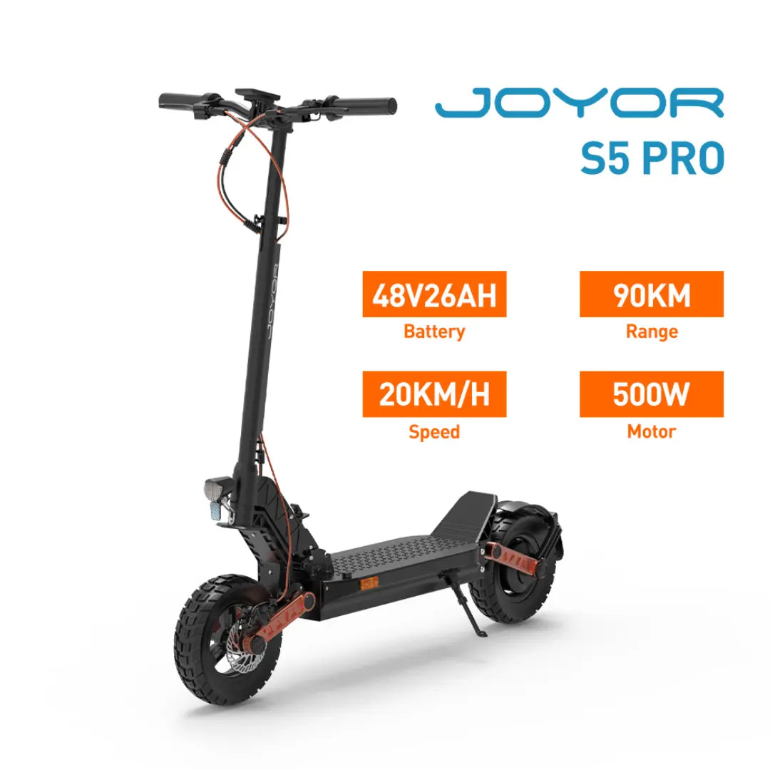 JOYOR S5 PRO e-scooter specs: 500W motor