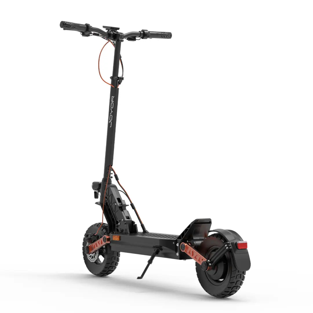 JOYOR S5 PRO electric scooter front view with 10-inch off-road tires