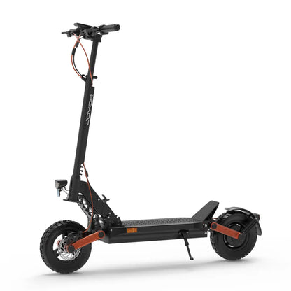 JOYOR S5 PRO foldable electric scooter in compact folded position